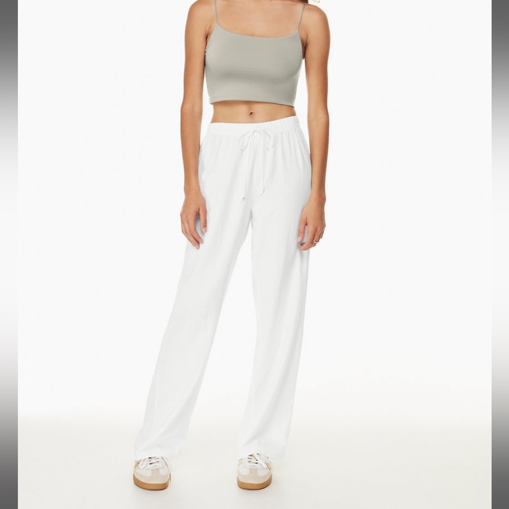 NWT Aritzia Wilfred Free Lodge Linen Pant
